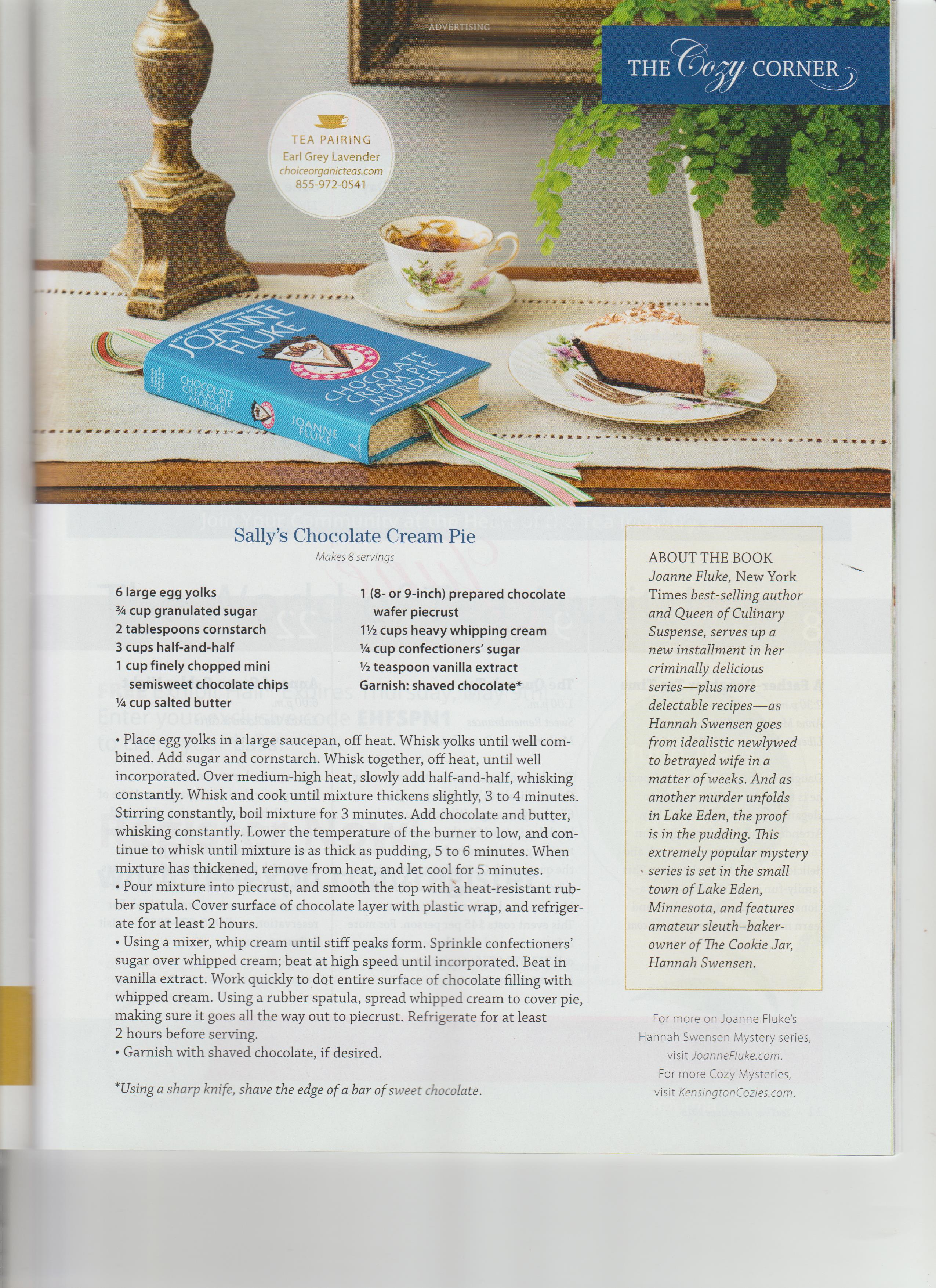 Recipe List Authorjoannefluke