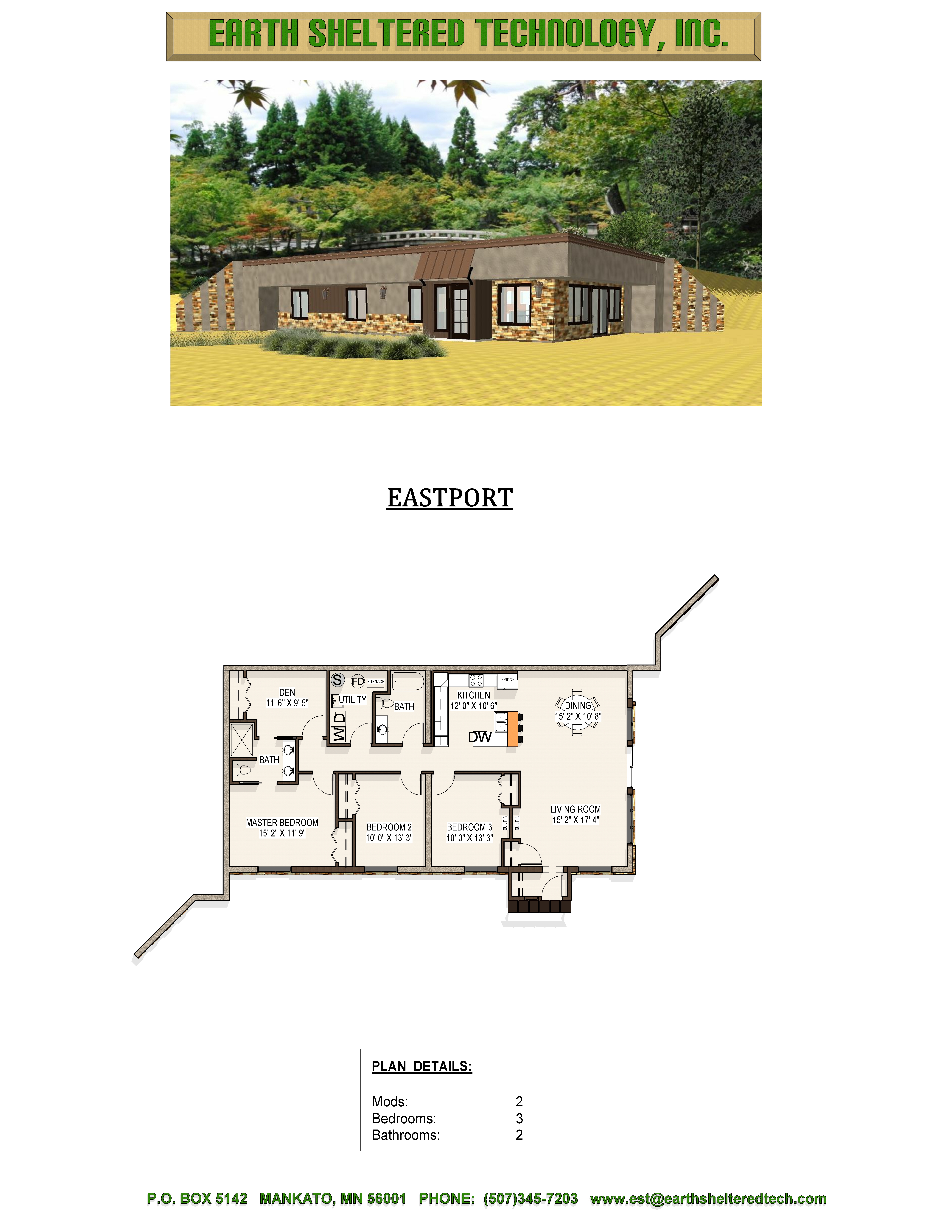 Underground Concrete House Plans