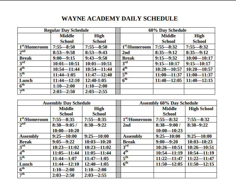 Elementary | Wayne Academy