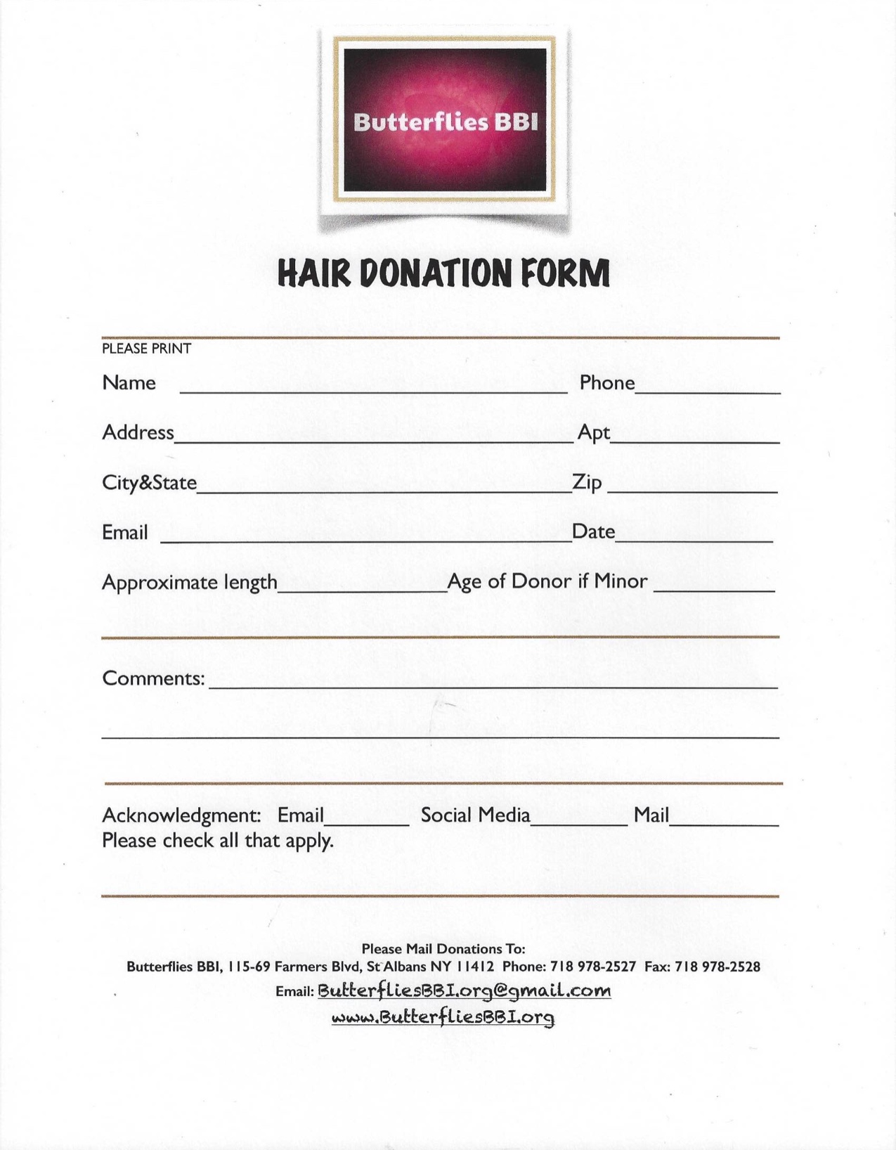 Wigs For Kids Hair Donation Form Kids Matttroy