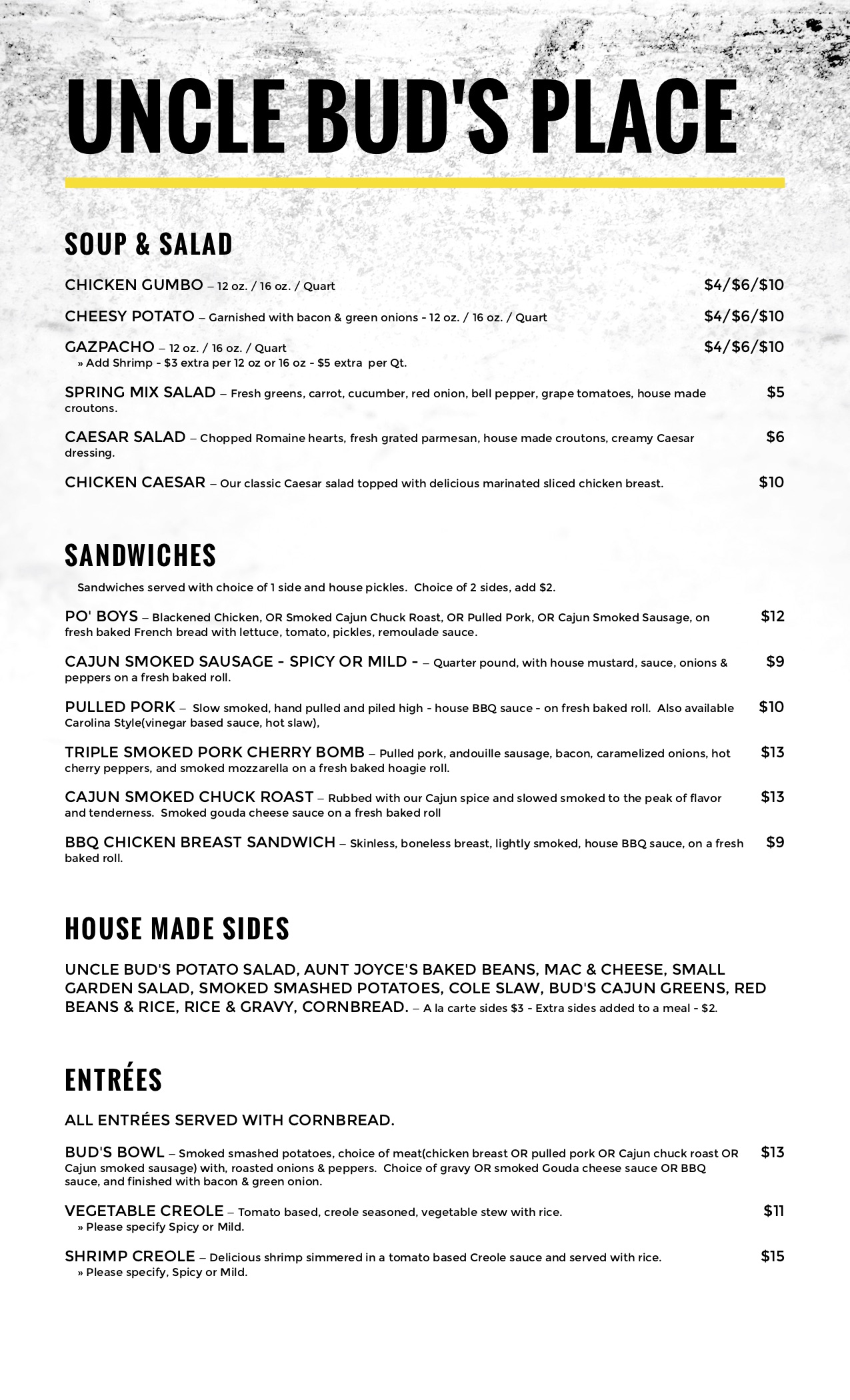 Uncle Bud's Place | Uncle Bud's Place, LLC