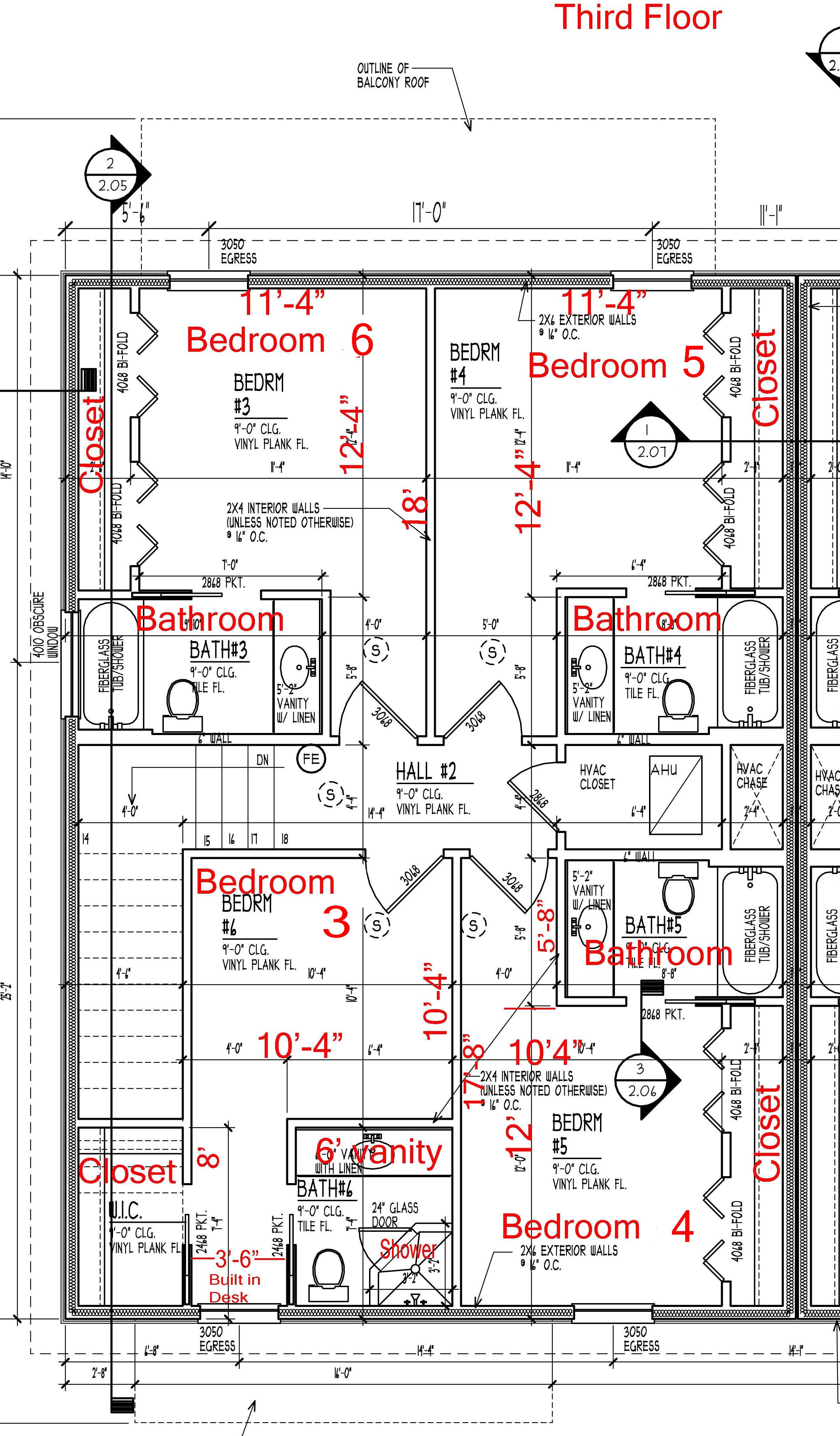 Floor Plans 1718 FSU