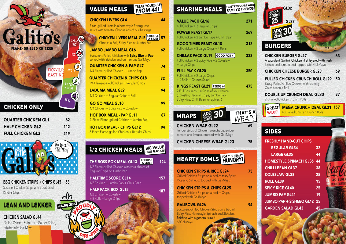 Windhoek Menus | Dial-A-Meal Namibia