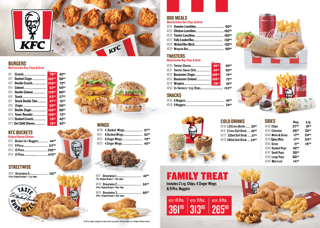 Windhoek Menus | Dial-A-Meal Namibia