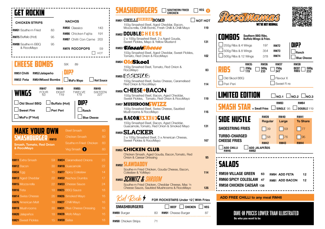 Windhoek Menus | Dial-A-Meal Namibia