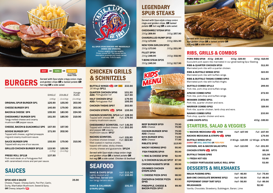 Windhoek Menus | Dial-A-Meal Namibia