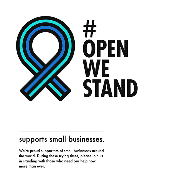 4 Poster Open We Stand Support