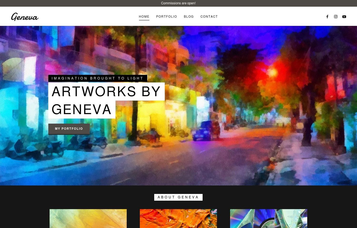 Art and Design Website Templates GoDaddy AU