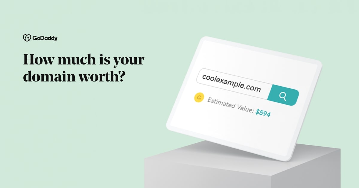 Free Domain Value and Appraisal Tool | What is your domain worth? - GoDaddy