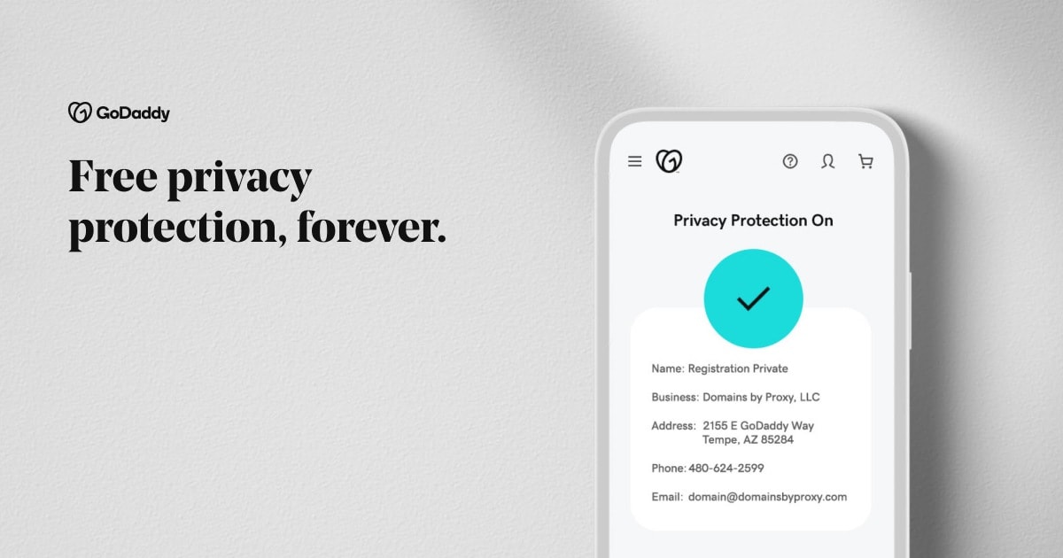 Domain Privacy & Protection | Your Domain Is Worth Protecting - GoDaddy