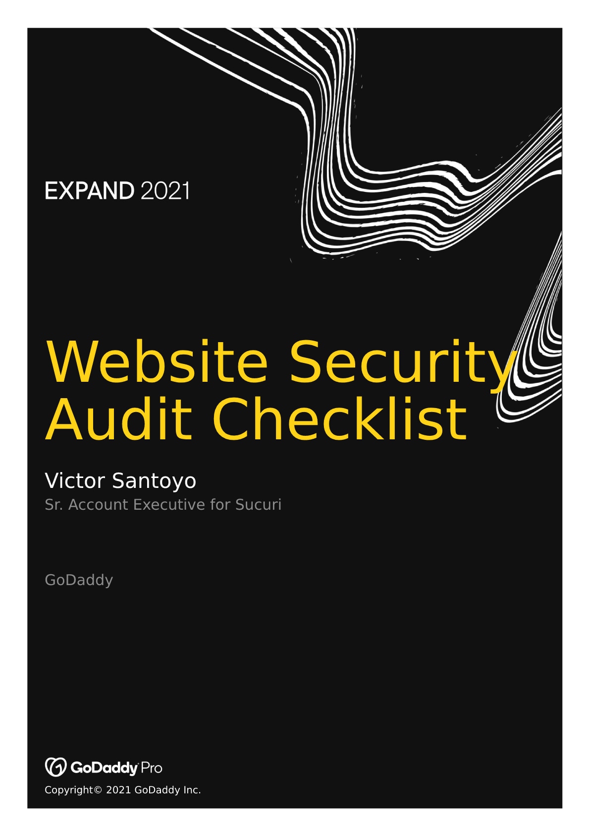 Website Security Audit Checklist Cover