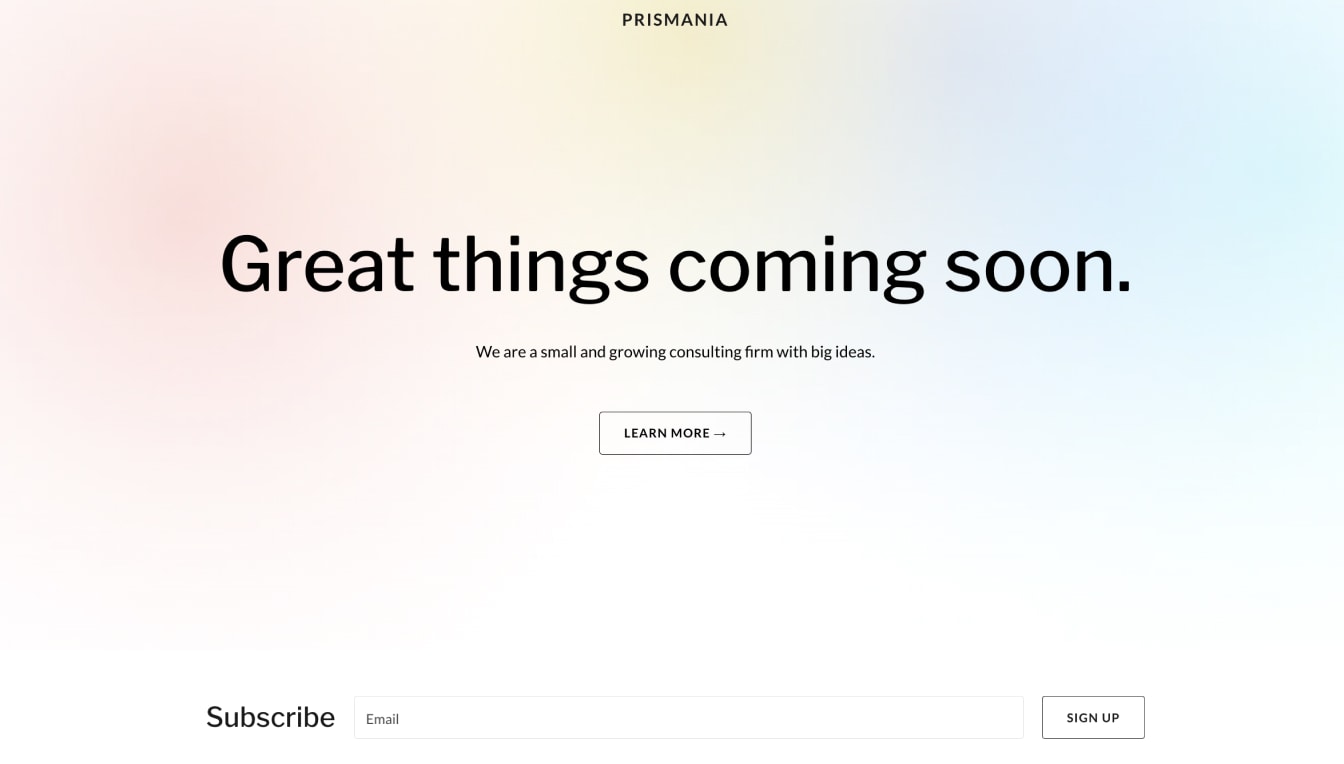 Coming Soon Website Templates | Godaddy