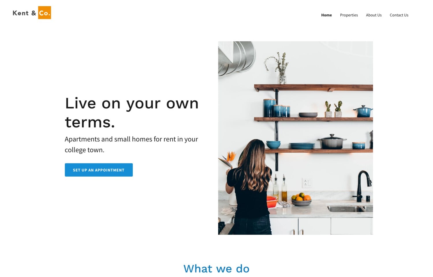 Real estate website templates for build yourself website