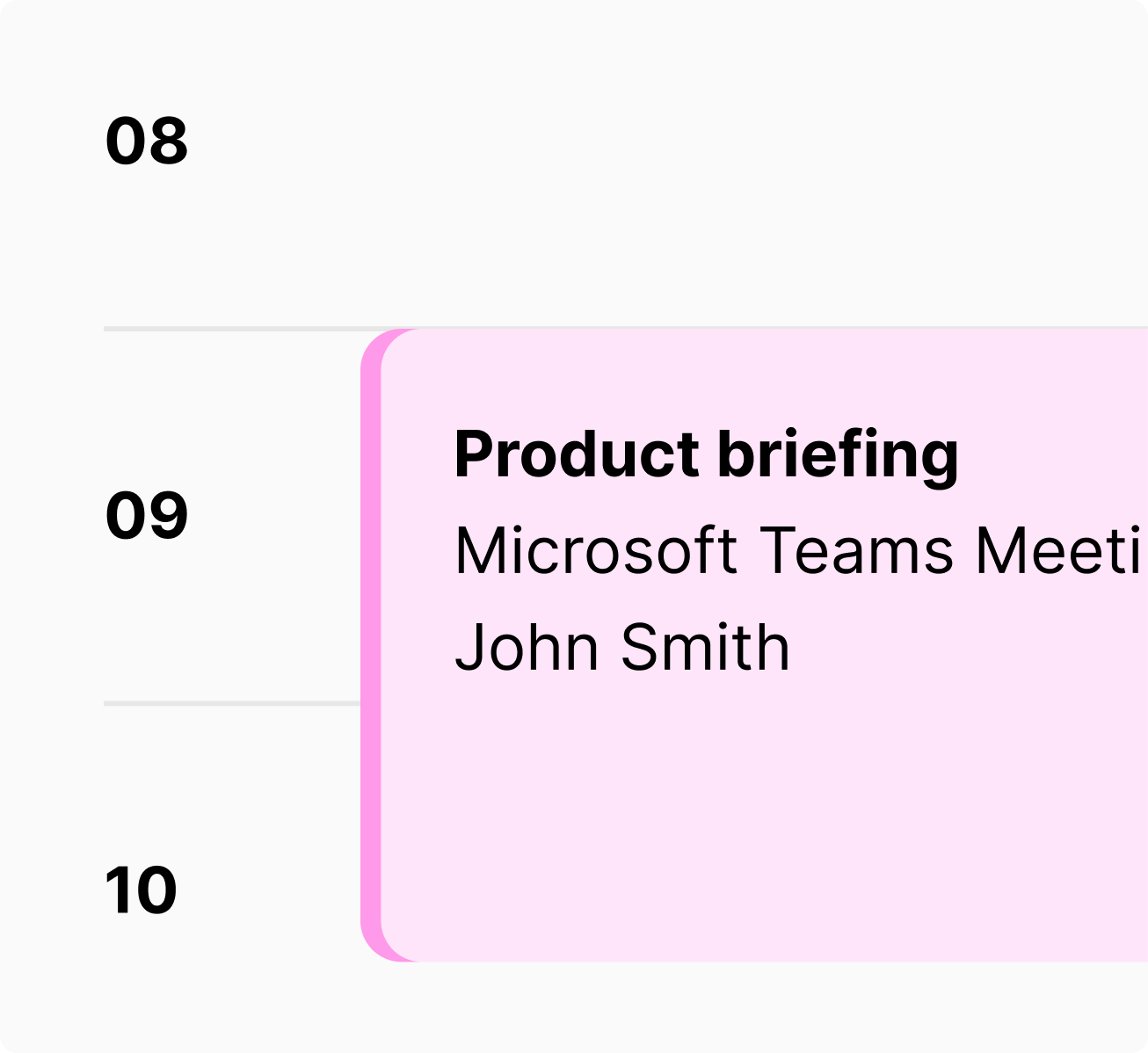 meetings pink