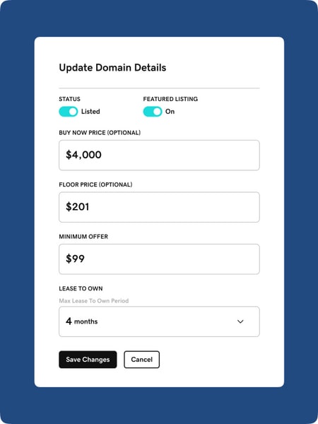 Enable lease to own