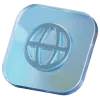 Domain icon inline banner