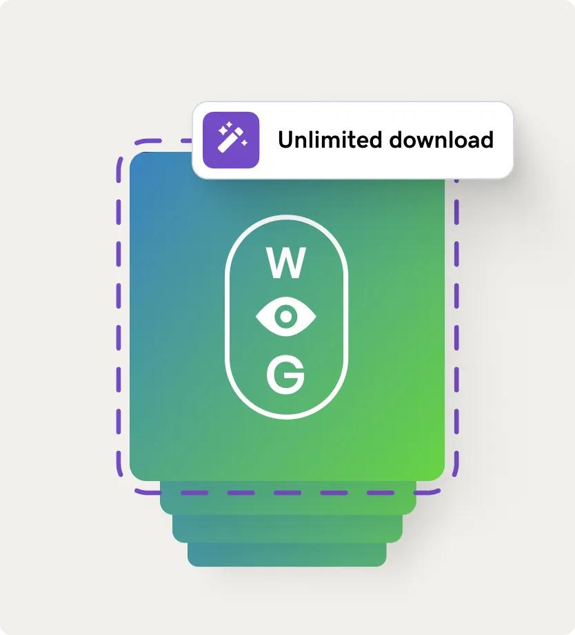 Unlimited downloads