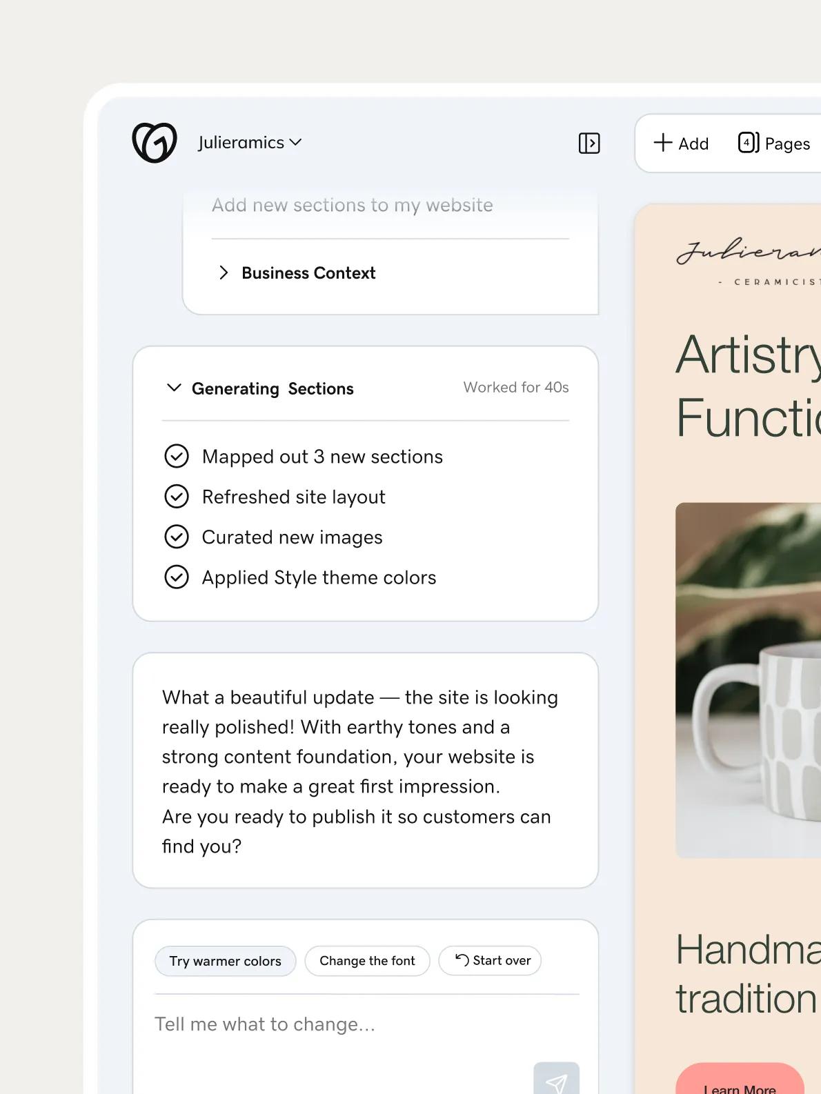 godaddy-ai-website-builder-start-free