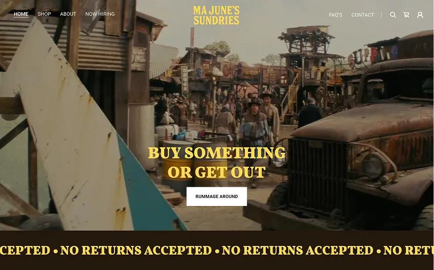 Fallout Customer Website