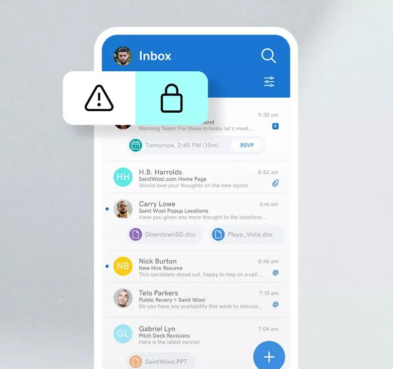 03 safe secure inbox feature