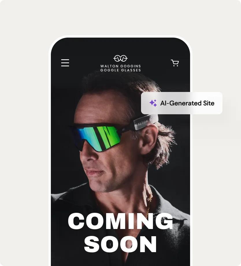 Personalized Coming Soon Site