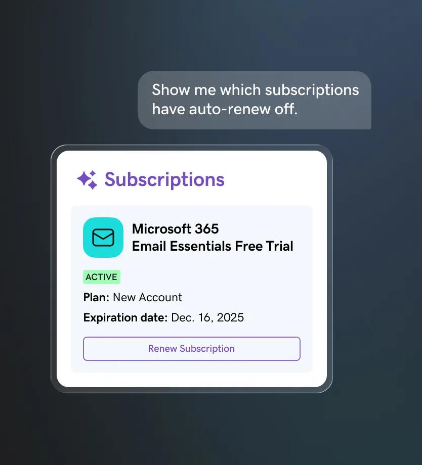 Agent Subscription Management