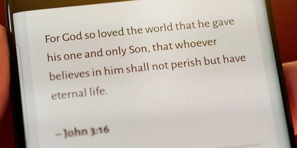 Bible verse John 3:16