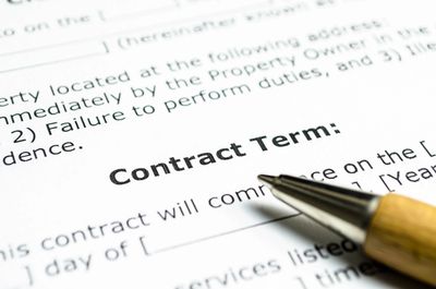 Contract agreement form 