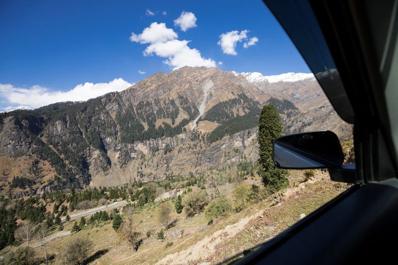 Himachal Pradesh, India, Blue, Horizontal, Mountain
