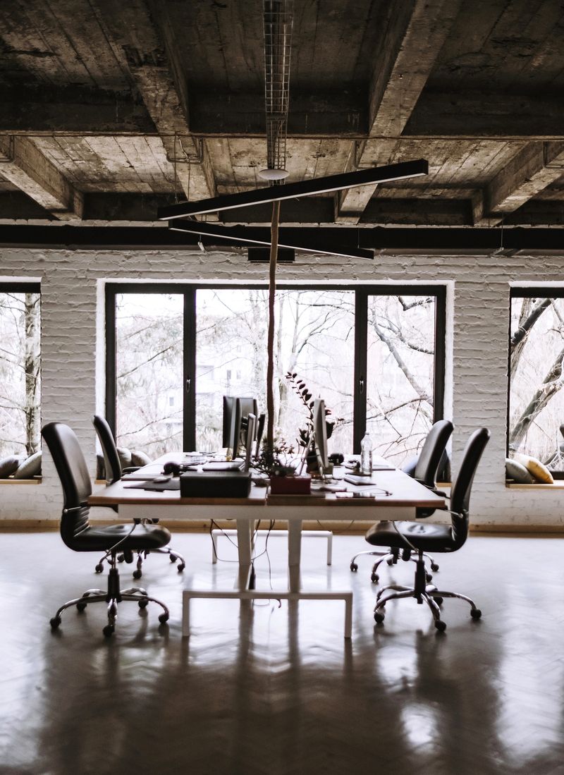 Interior Of A Modern Office Space