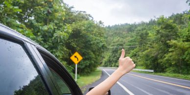 Thumbs up new driver