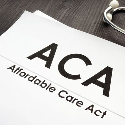 Document titled Affordable Care Act (ACA) with a stethoscope.