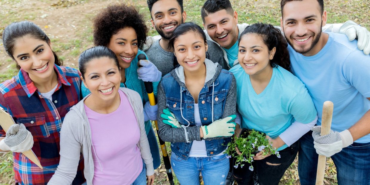 Youth learning and exploring