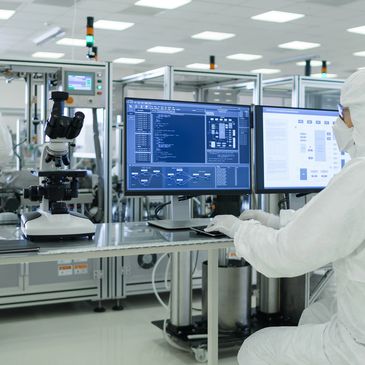 microscopes, labs, technology
