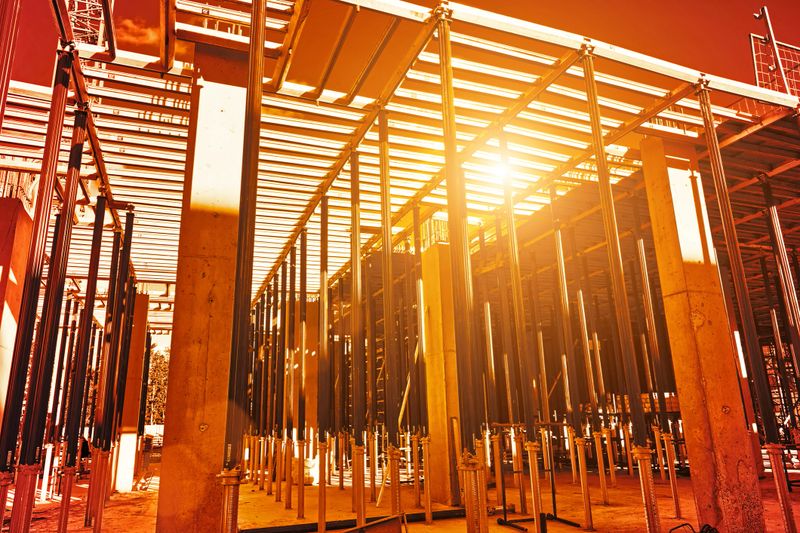 Construction of a luxury condominium in the heart of а city downtown at a premium location