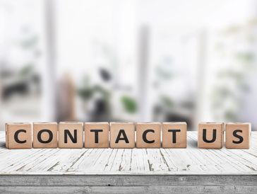Photo: contact us blocks