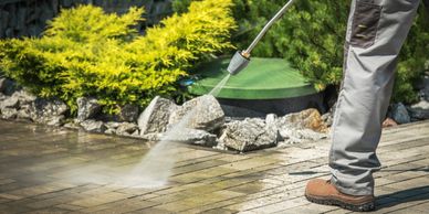 Pressure Washing, Driveway Cleaning