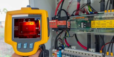 Electrical Infrared scanning services for harm reduction and repair suggestions.