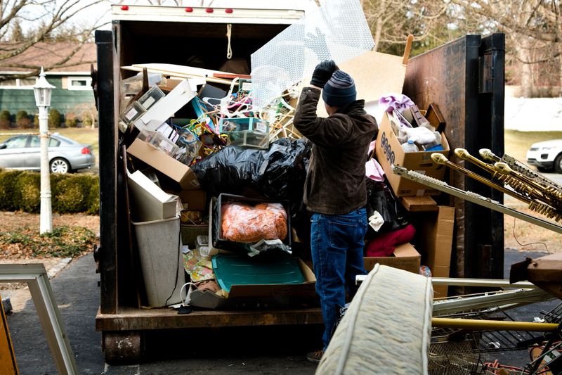 House cleanout, disposing of household items.
Image shot with Canon 5D Mark 4, 24-105mm f/4L IS USM lens.