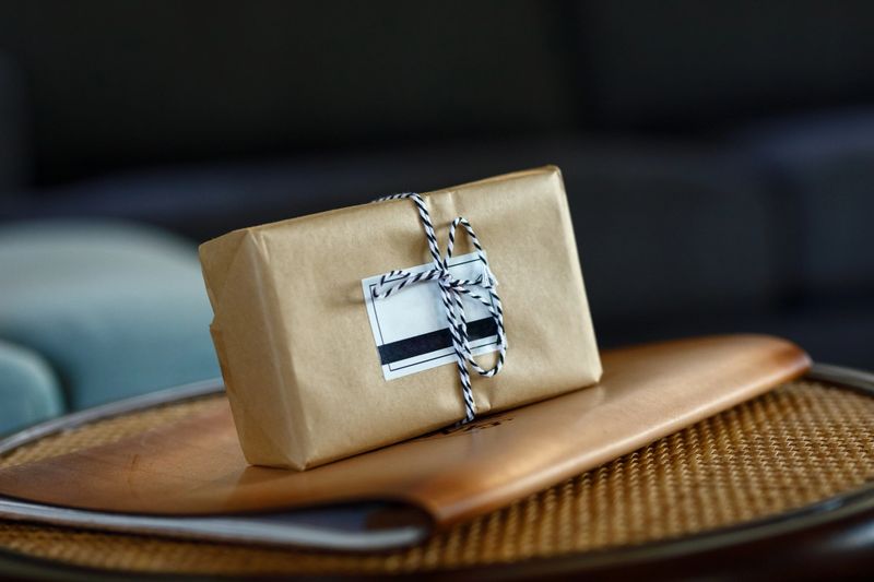 Thoughtfully wrapped Welcome Gift In Hotel Suite