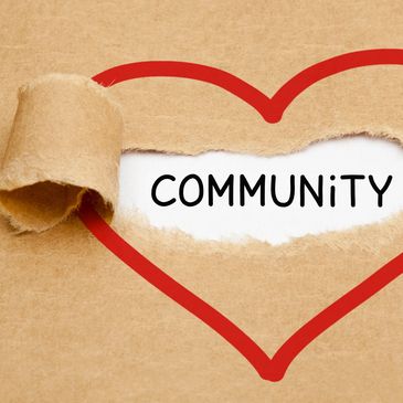 A red heart placed in the center 