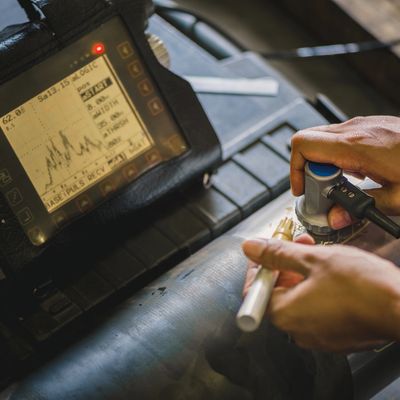 laboratorio de calibracion para equipos de ensayos no destructivos PND,NDT