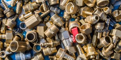 Scrap brass