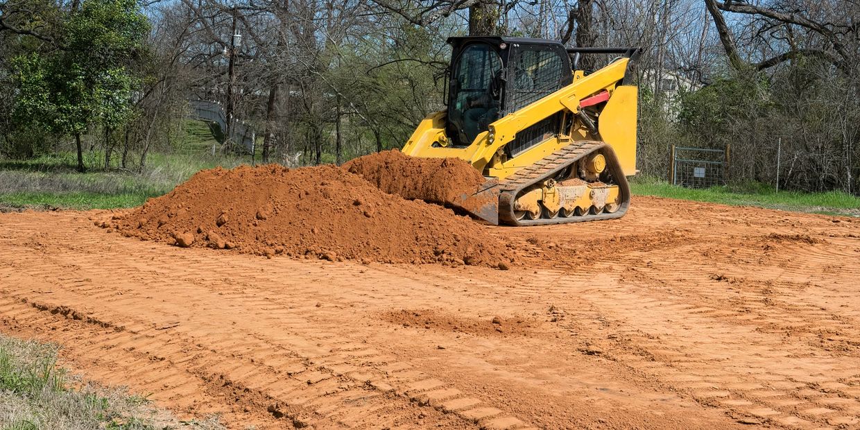 The movement of dirt is always the beginning of an exciting new project.