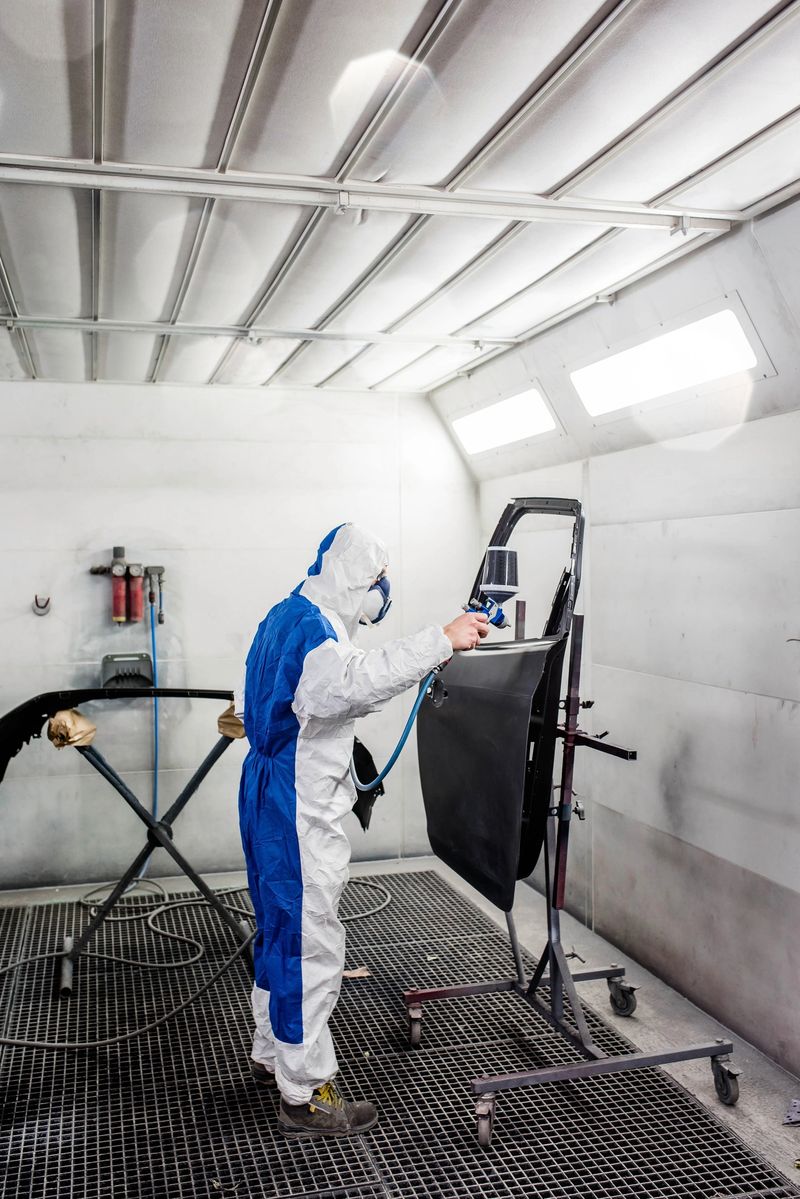 apprentices in action in a garage