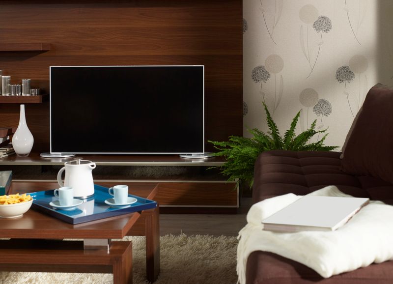 Living room 4k tv