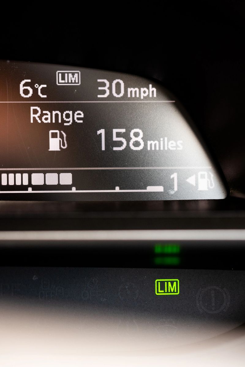 Speed Limiters, close up of the buttons and dials in a car for the speed limiting technology, Intelligent Speed Assistance (ISA) that will come into EU law in 2022