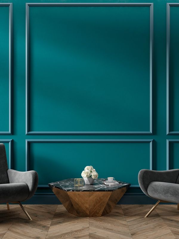 Elegant DIY wall panelling with easy peel-and-stick application for Perth homeowners