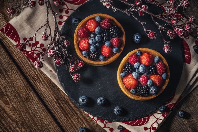 Sweet christmas dessert