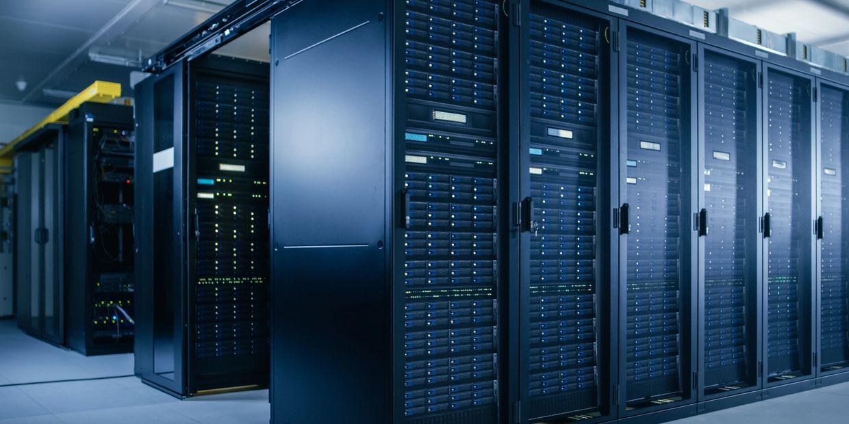 Server, Data Center, Cloud Computing, Backups